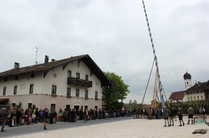 Maibaum in Holzolling - 2016